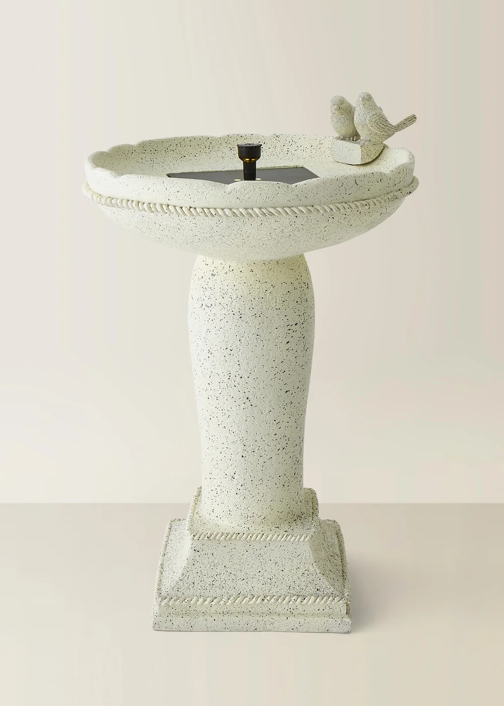 ValueLights Solar Bird Bath Water Fountain Garden Feature - One Size Image 3