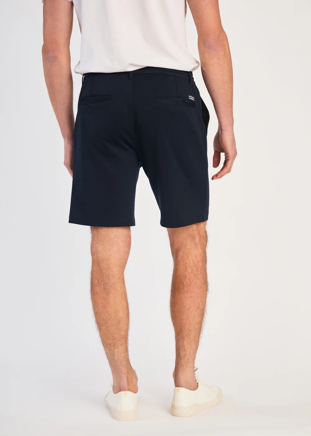 Tokyo Laundry Navy Jersey Shorts with Drawstring - XL Image 2