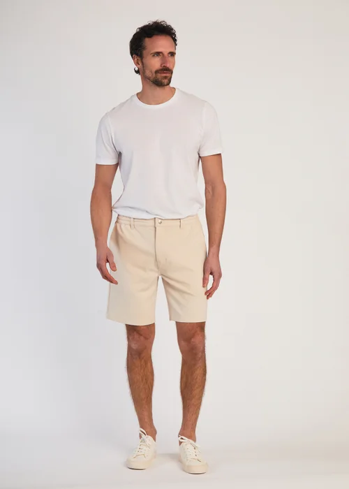 Tokyo Laundry Natural Jersey Shorts with Drawstring - S Image 4
