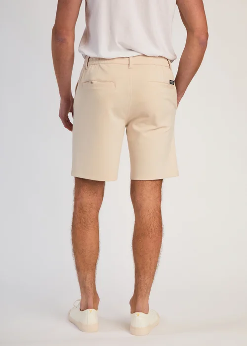 Tokyo Laundry Natural Jersey Shorts with Drawstring - S Image 2