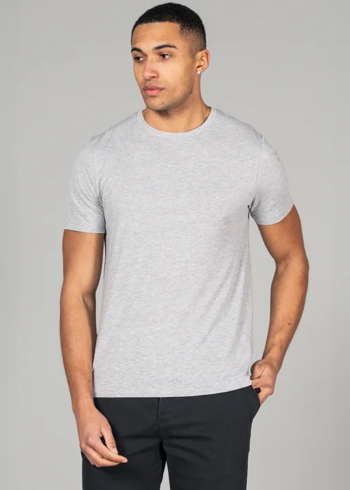 Tokyo Laundry Light Blue Cotton 5-Pack Short Sleeve T-Shirts - XL Image 3