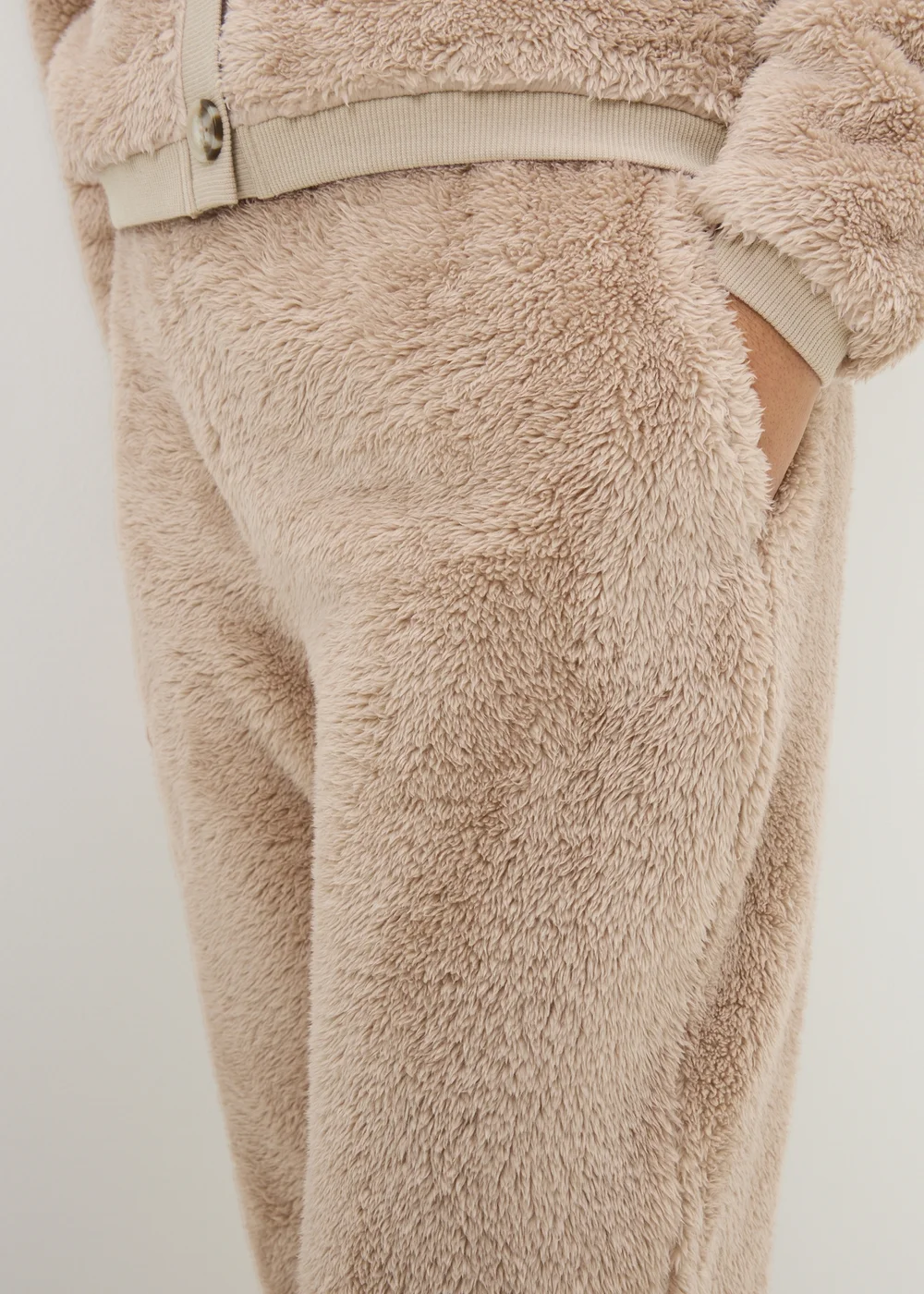 Beige Pyjama Bottoms - Medium Image 1