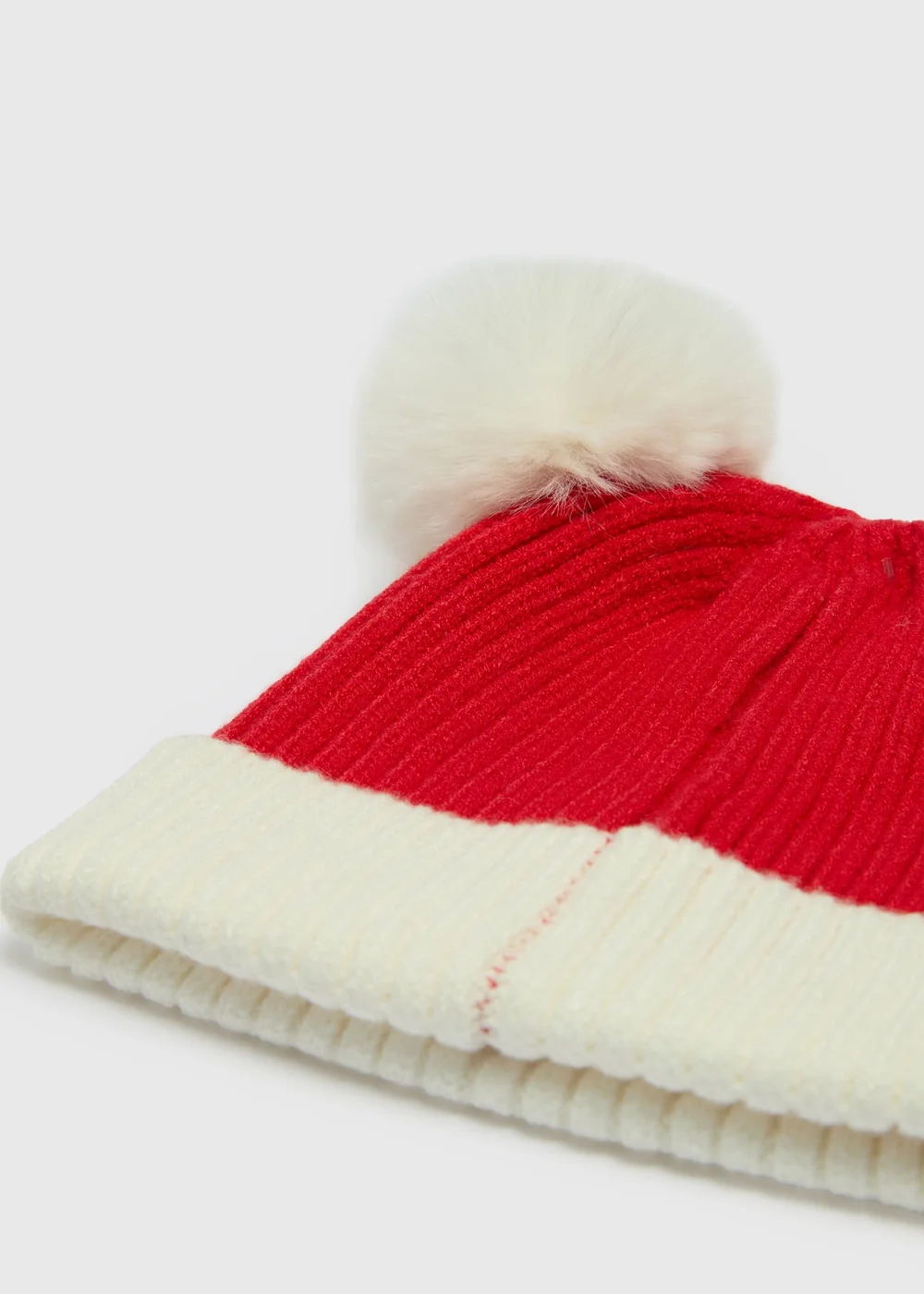 Baby Red My First Christmas Beanie (Newborn-12mths) - Age 0 - 3 Months Image 2