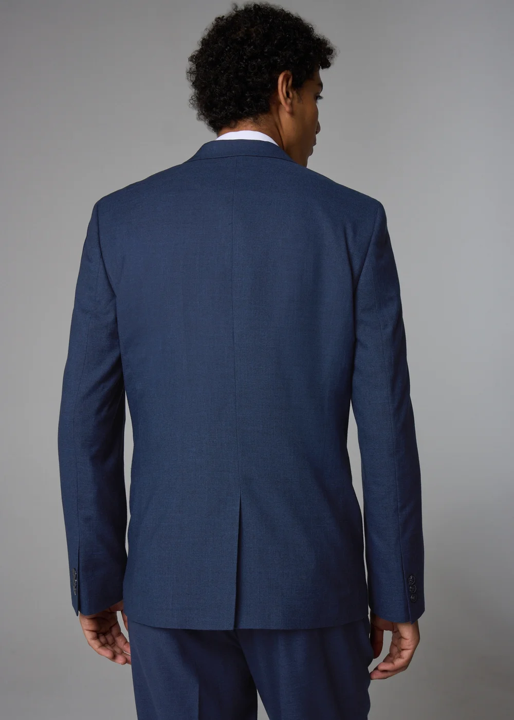 Taylor & Wright Willowby Blue Black Slim Suit Jacket - 40 Chest Short Image 4