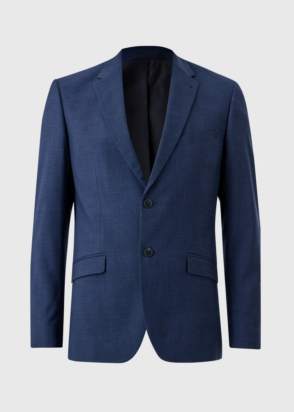 Taylor & Wright Willowby Blue Black Slim Suit Jacket - 40 Chest Short Image 5