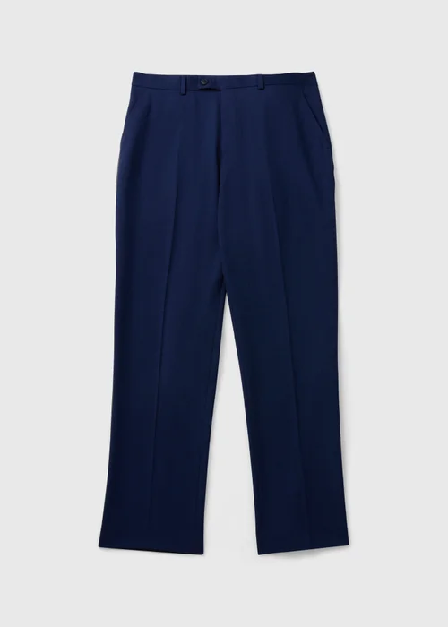 Taylor & Wright Willowby Blue Black Regular Suit Trouser - 34 Waist 29 Leg Image 3