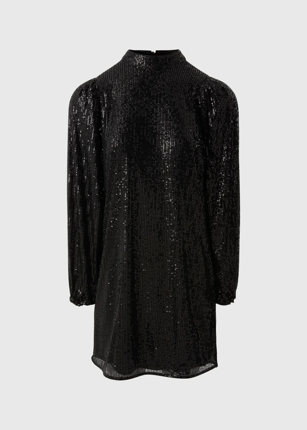 Et Vous Black Sequin Batwing Mini Dress - 8 | Matalan Et Vous Black Sequin Batwing Mini Dress - 8 | Matalan
