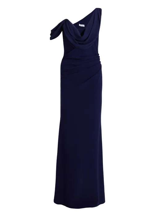 Quiz Navy Petite Drop Sleeve Maxi Dress - 6 Image 4
