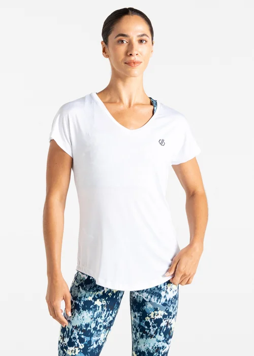 Dare2b White Vigilant Sweat Wicking Tee - 18 Image 1