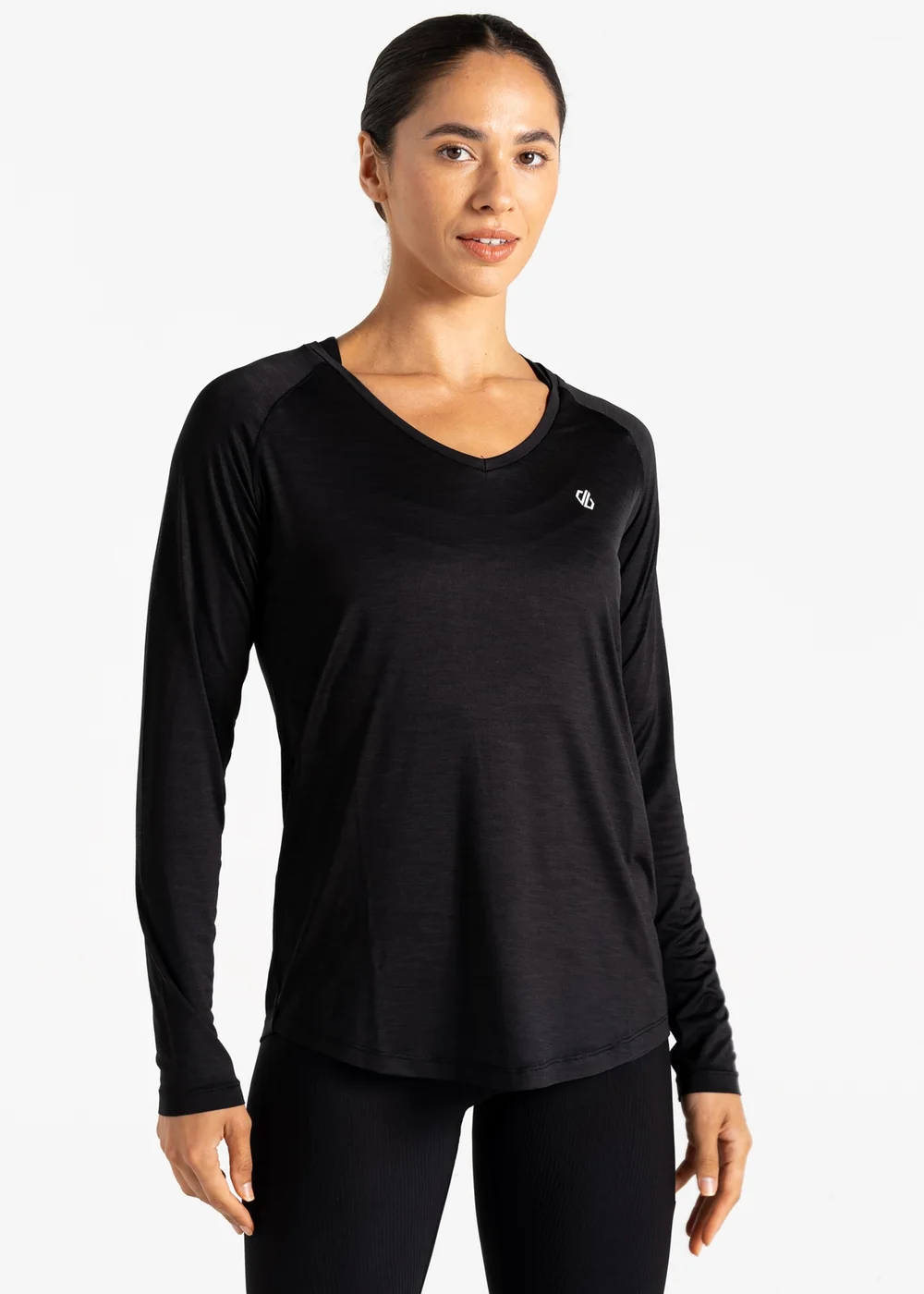Dare2b Black Discern Sweat Wicking Tee - 8 Image 1