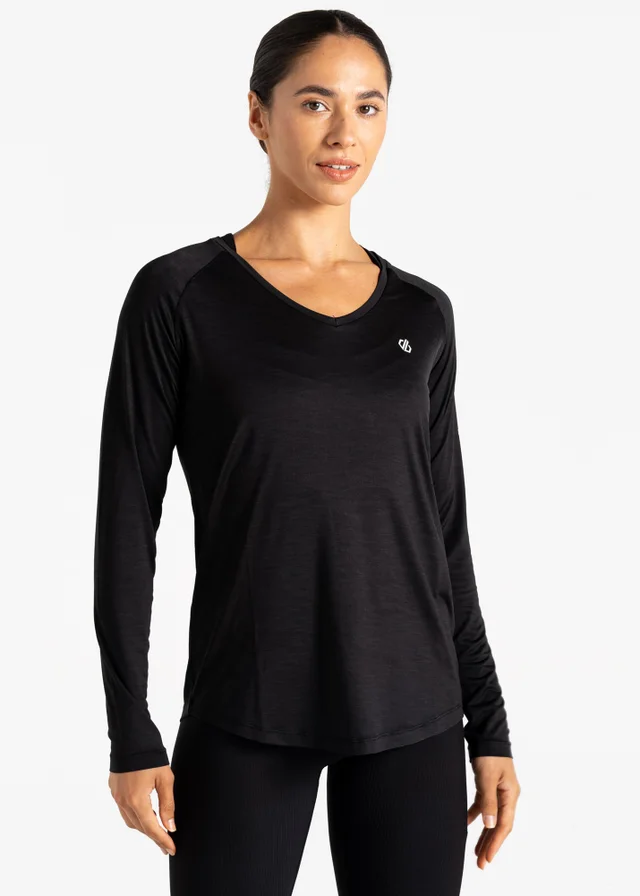 Dare2b Black Discern Sweat Wicking Tee