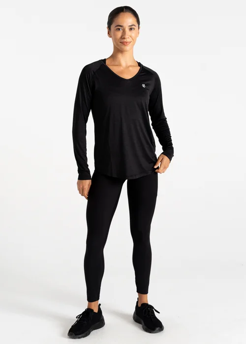 Dare2b Black Discern Sweat Wicking Tee - 8 Image 2