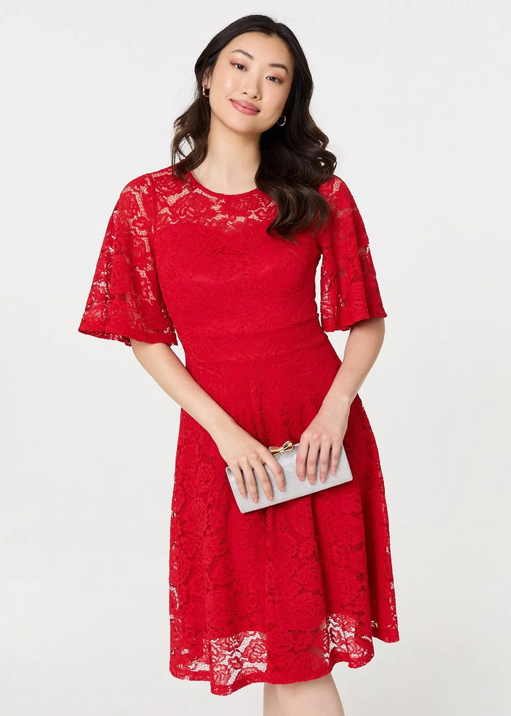 red lace skater dress Buy Lipsy Red Lace Mix Mini Skater Dress from Next USA