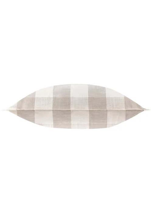 Yard Natural Chesil Check 100% Cotton Outdoor Outdoor Cushion - One Size Image 3