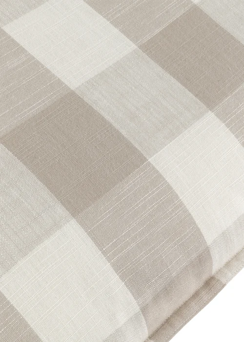Yard Natural Chesil Check 100% Cotton Outdoor Outdoor Cushion - One Size Image 4