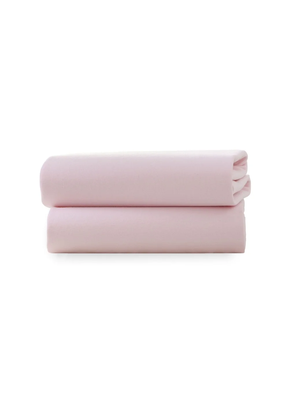Clair de Lune 2 Pack Pink Cot Sheets - 60 X 120 Image 3