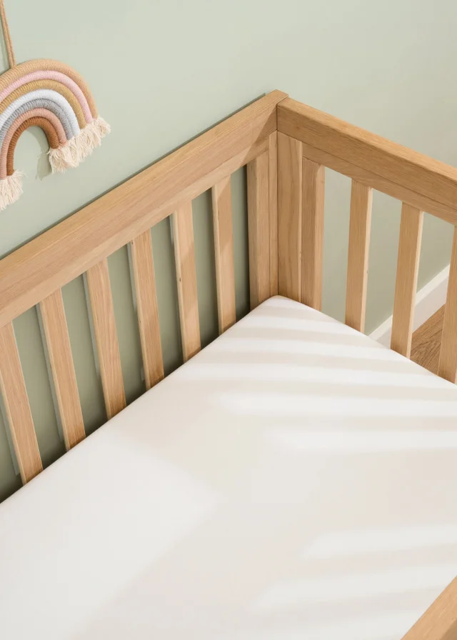 Clair de Lune 2 Pack White Cot Bed Sheets