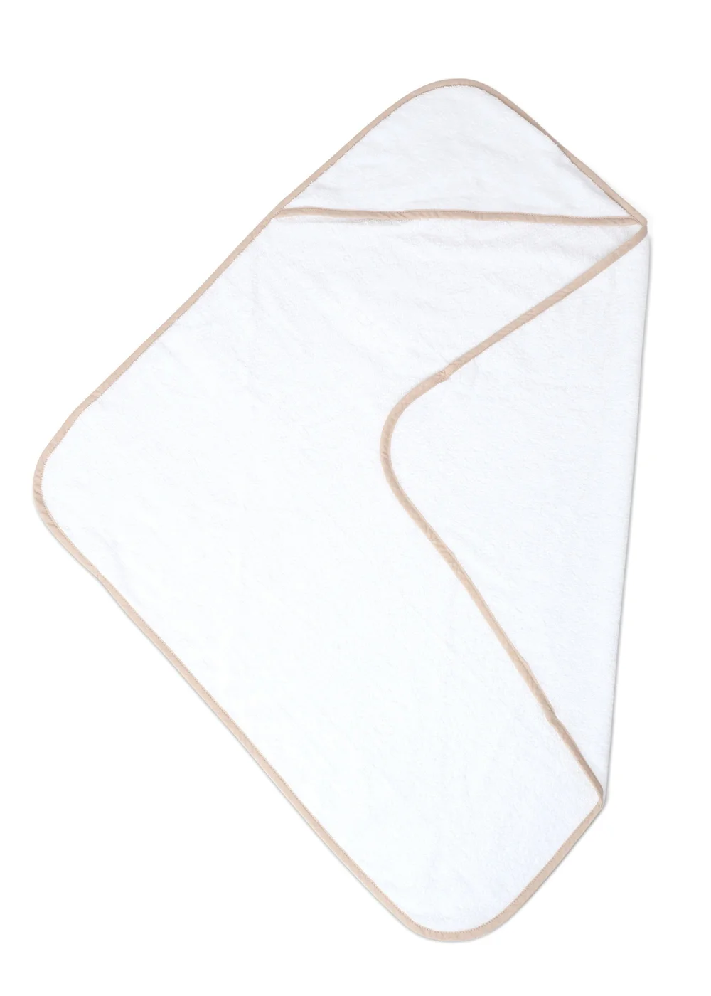 Clair de Lune 2 Pack White Basic Hooded Towel - One Size Image 2