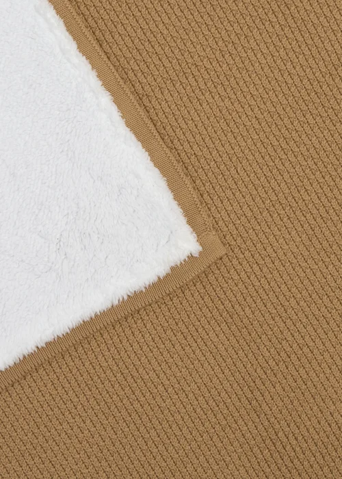Clair de Lune Organic Biscuit Knit Sherpa Blanket - 70 X 90 Image 3