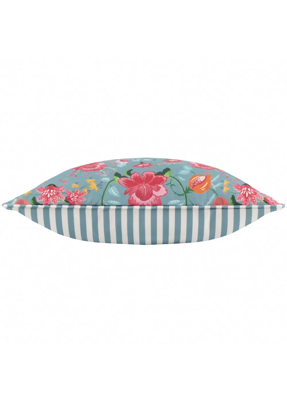 Wylder Nature Light Blue Claudia Floral Outdoor Outdoor Cushion - One Size Image 4