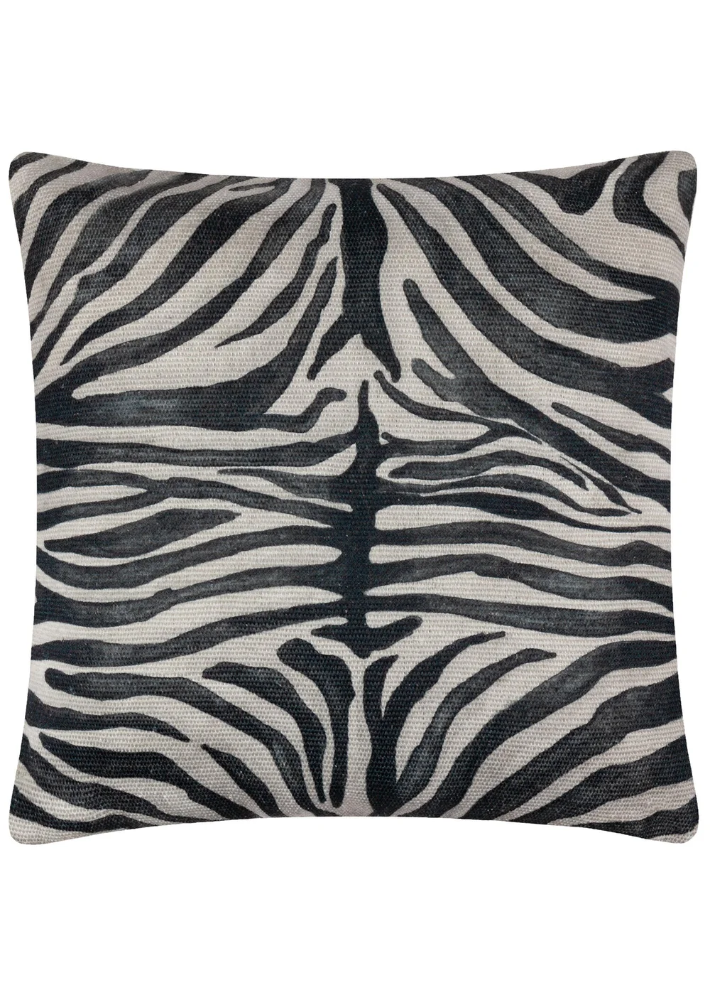 Paoletti Leopardis Zebra Woven Outdoor Cushion - One Size Image 2