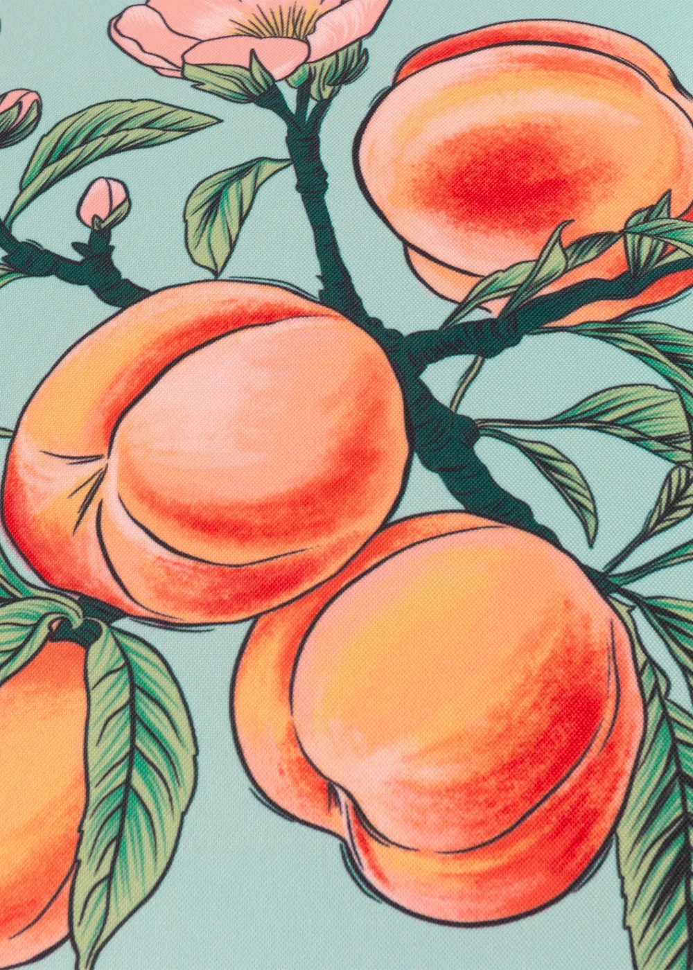 furn. Anemone Peaches Printed Outdoor Outdoor Cushion - One Size Image 4