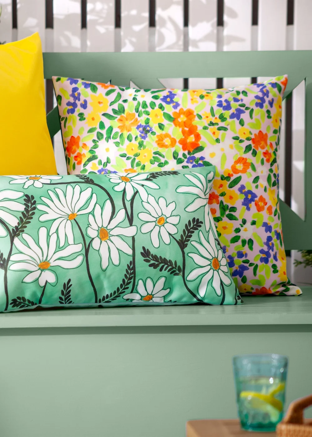 Wylder Nature Confetti Floral Printed Outdoor Outdoor Cushion - One Size Image 6