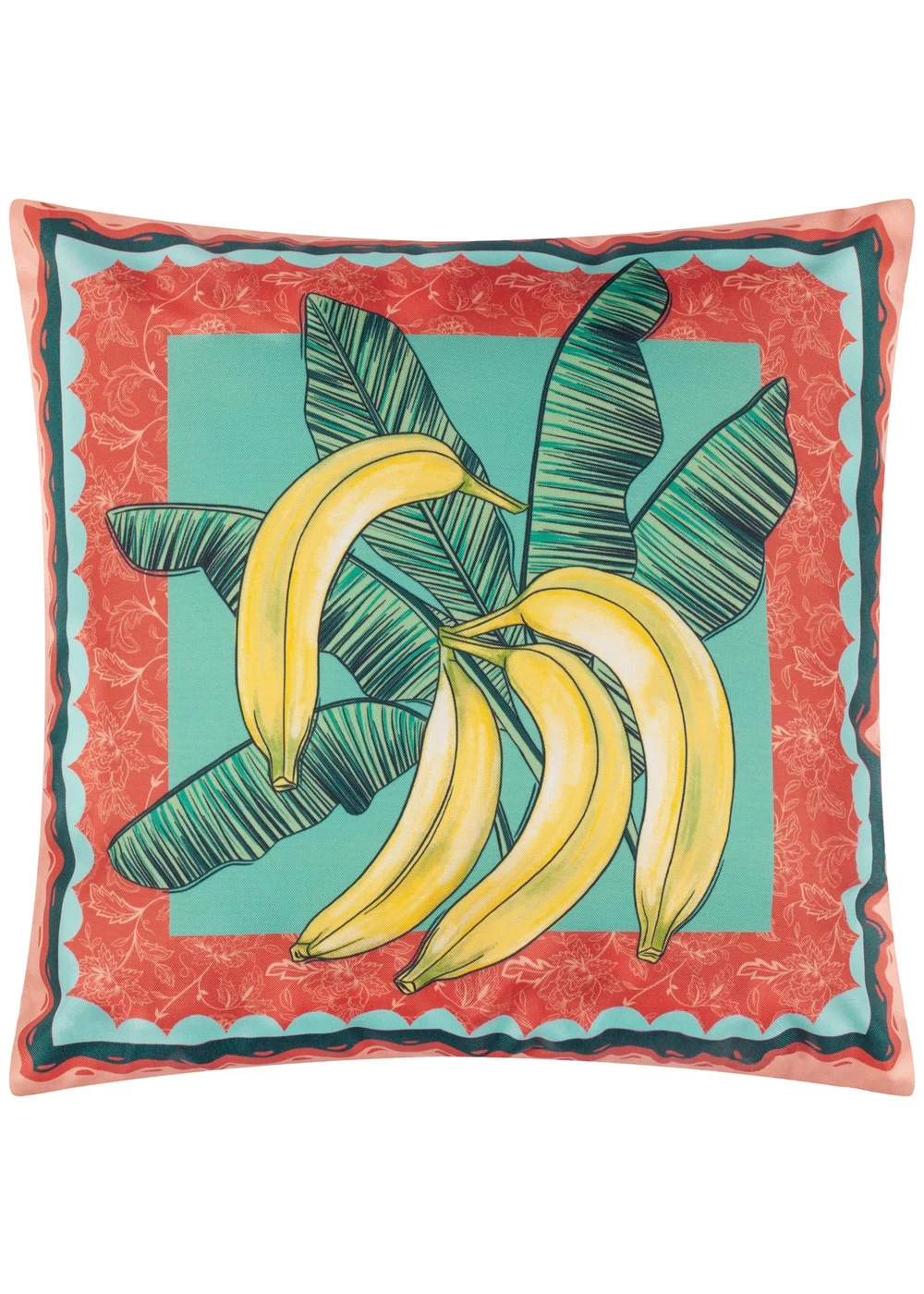 furn. Anemone Bananas Printed Outdoor Outdoor Cushion - One Size Image 2