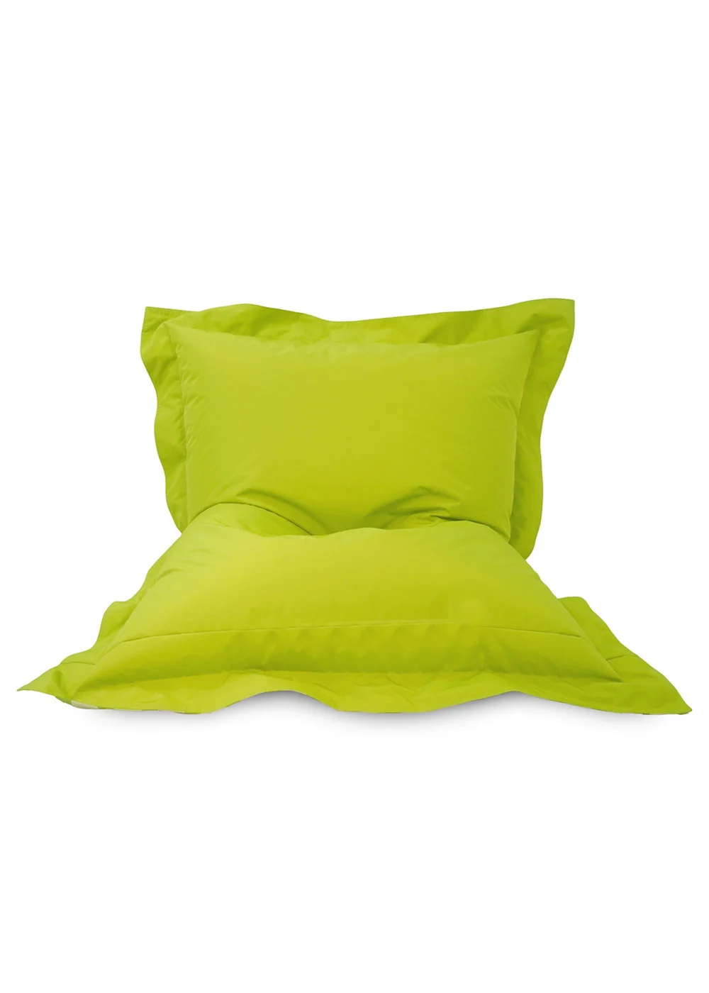 rucomfy Indoor/Outdoor Giant Squashy Squarbie Olive Green Beanbag - One Size Image 2
