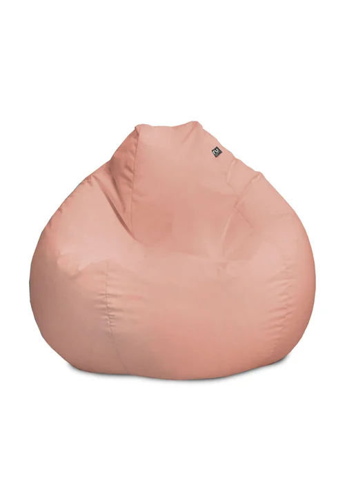 rucomfy Indoor/Outdoor Slouchbag Dusky Pink Beanbag - One Size Image 2