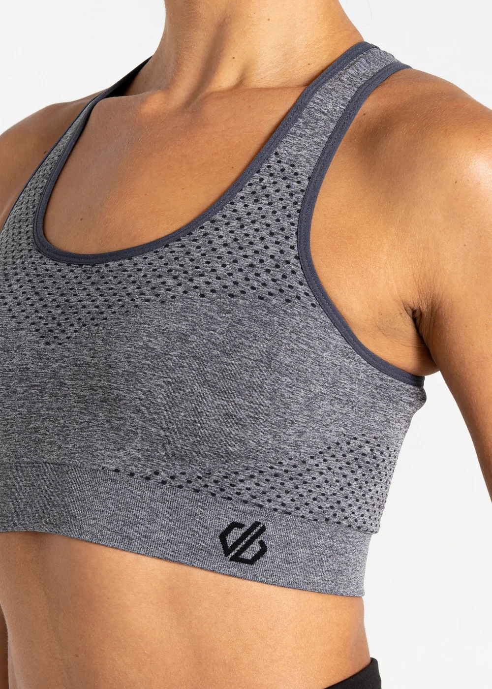 Dare2b Graphite Grey Don’t Sweat It II Quick Dry Bra - Large Image 5