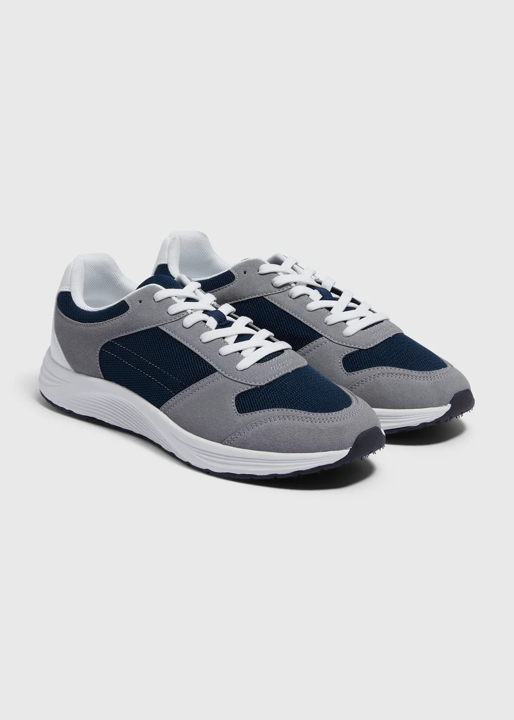 Grey Smart Chunky Trainers - 6 Image 1