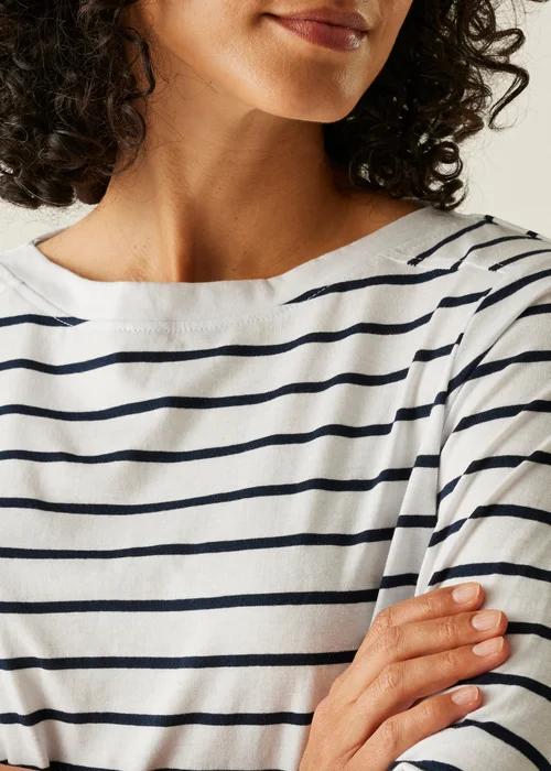 Regatta White/Navy Stripe Bayletta II Tee - 12 Image 4