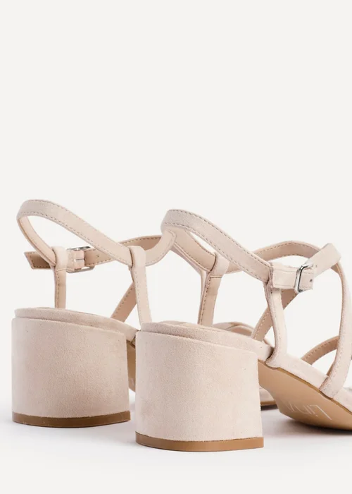 Linzi Jovanna Nude Strappy Heeled Sandals - Size 3 Image 5