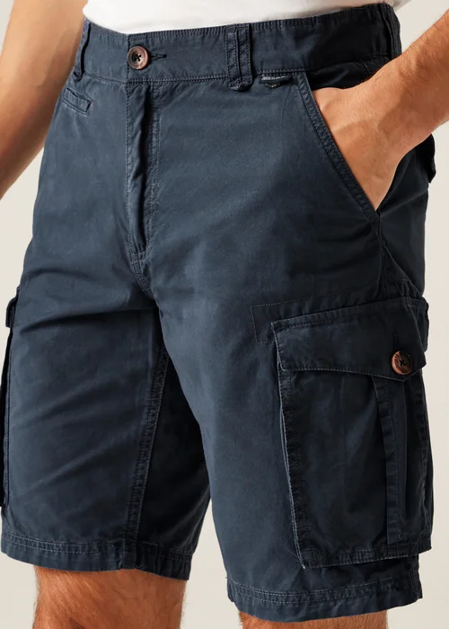 Regatta Navy Shorebay II Multi-Pocket Shorts - 34 W Image 4