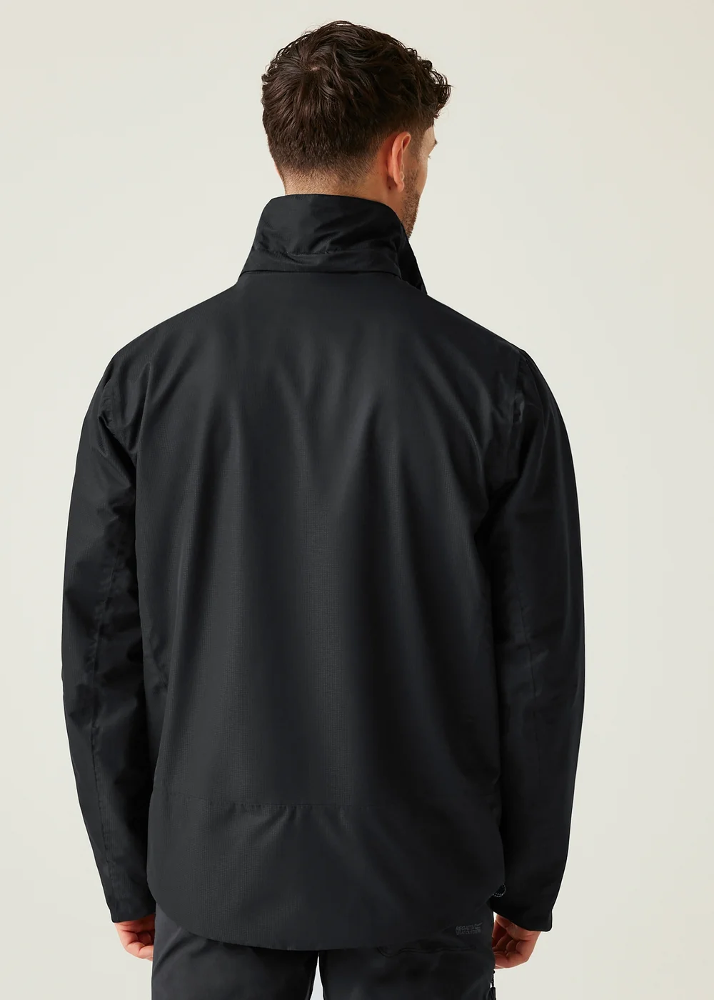 Regatta Black Oakhowe Waterproof Breathable Isotex Jacket - S Image 2