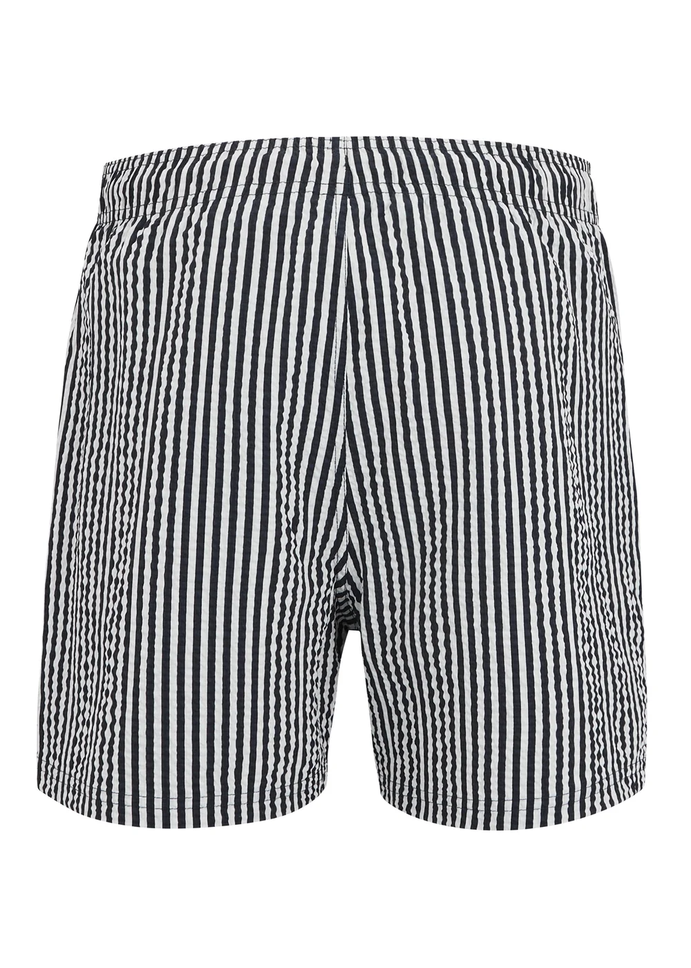 Regatta Navy/White Seersucker Stripe Loras Swim Shorts - 3XL Image 6