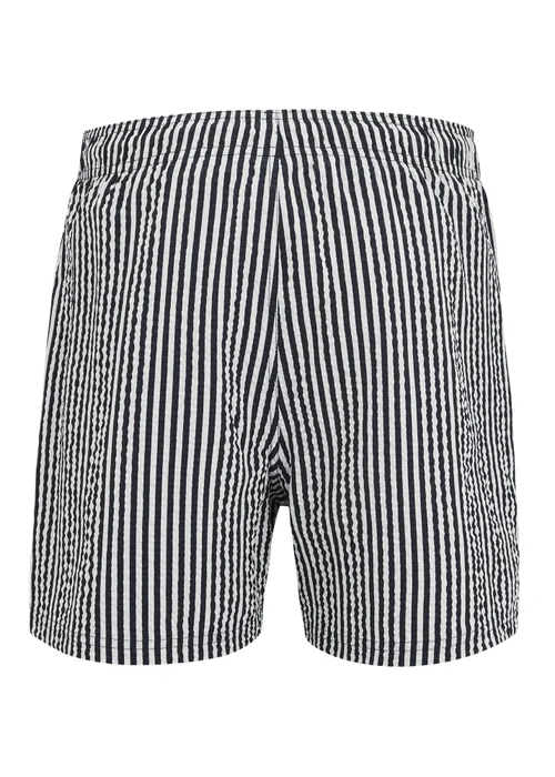 Regatta Navy/White Seersucker Stripe Loras Swim Shorts - 3XL Image 6