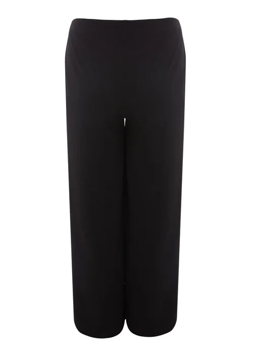 Quiz Black Curve Palazzo Trousers - 16 Image 5