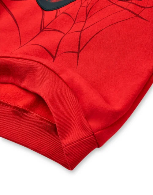 Vanilla Underground Marvel Spiderman Kids Red Sweatshirt (2-8 years) - 2-3 Yrs Image 4