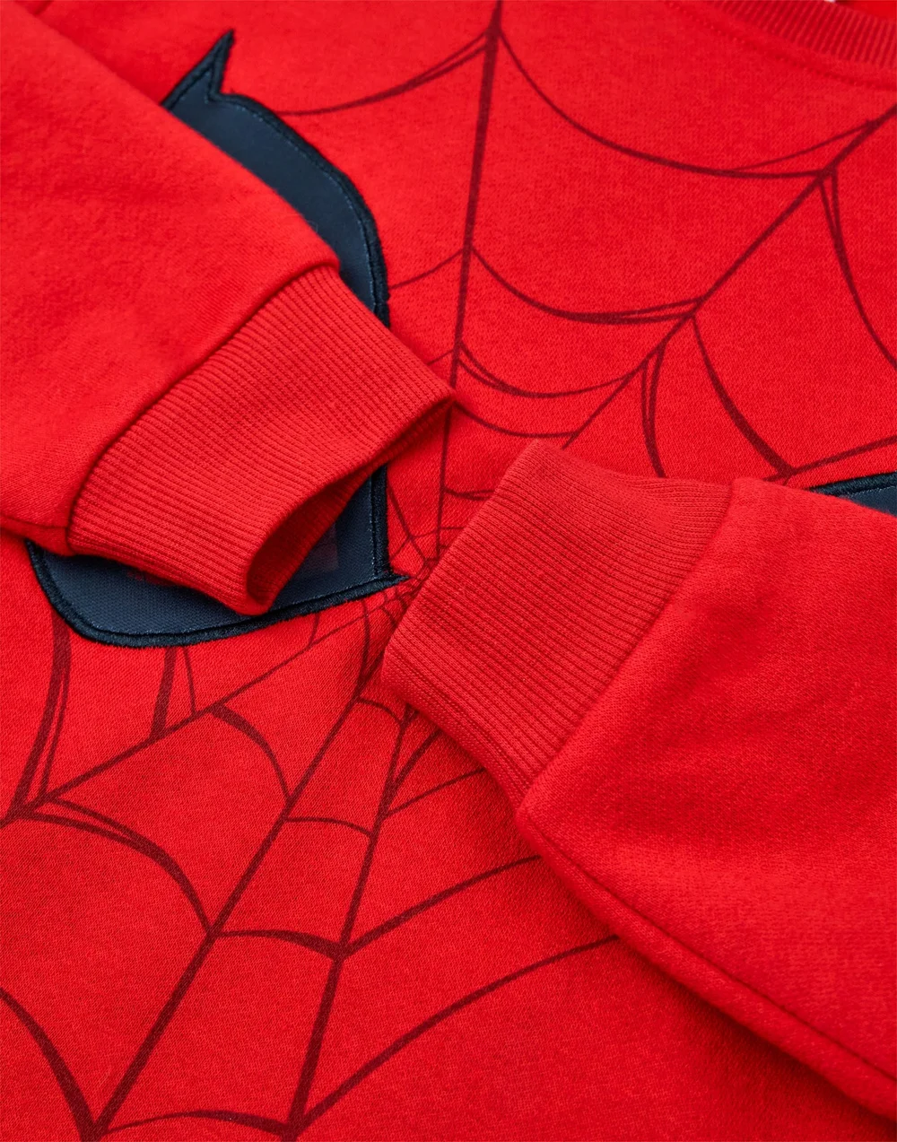Vanilla Underground Marvel Spiderman Kids Red Sweatshirt (2-8 years) - 2-3 Yrs Image 5