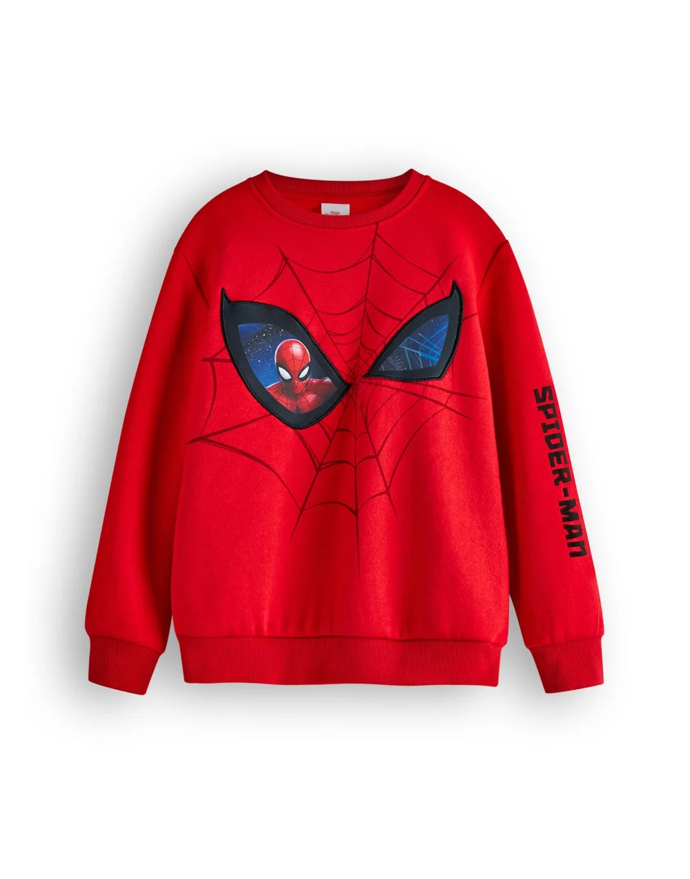 Vanilla Underground Marvel Spiderman Kids Red Sweatshirt (2-8 years) - 2-3 Yrs Image 1