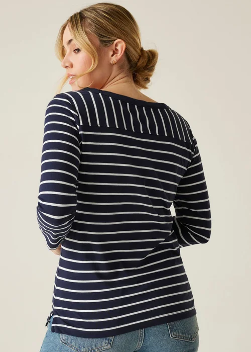 Regatta Navy Stripe Bayletta II Tee - 8 Image 2