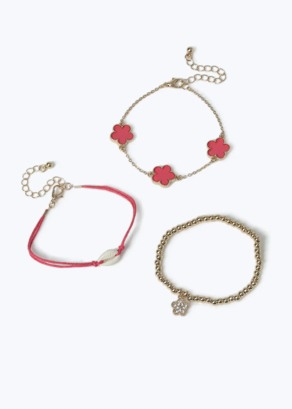 Muse Pink Seashell Wristwear Multipack - One Size Image 1