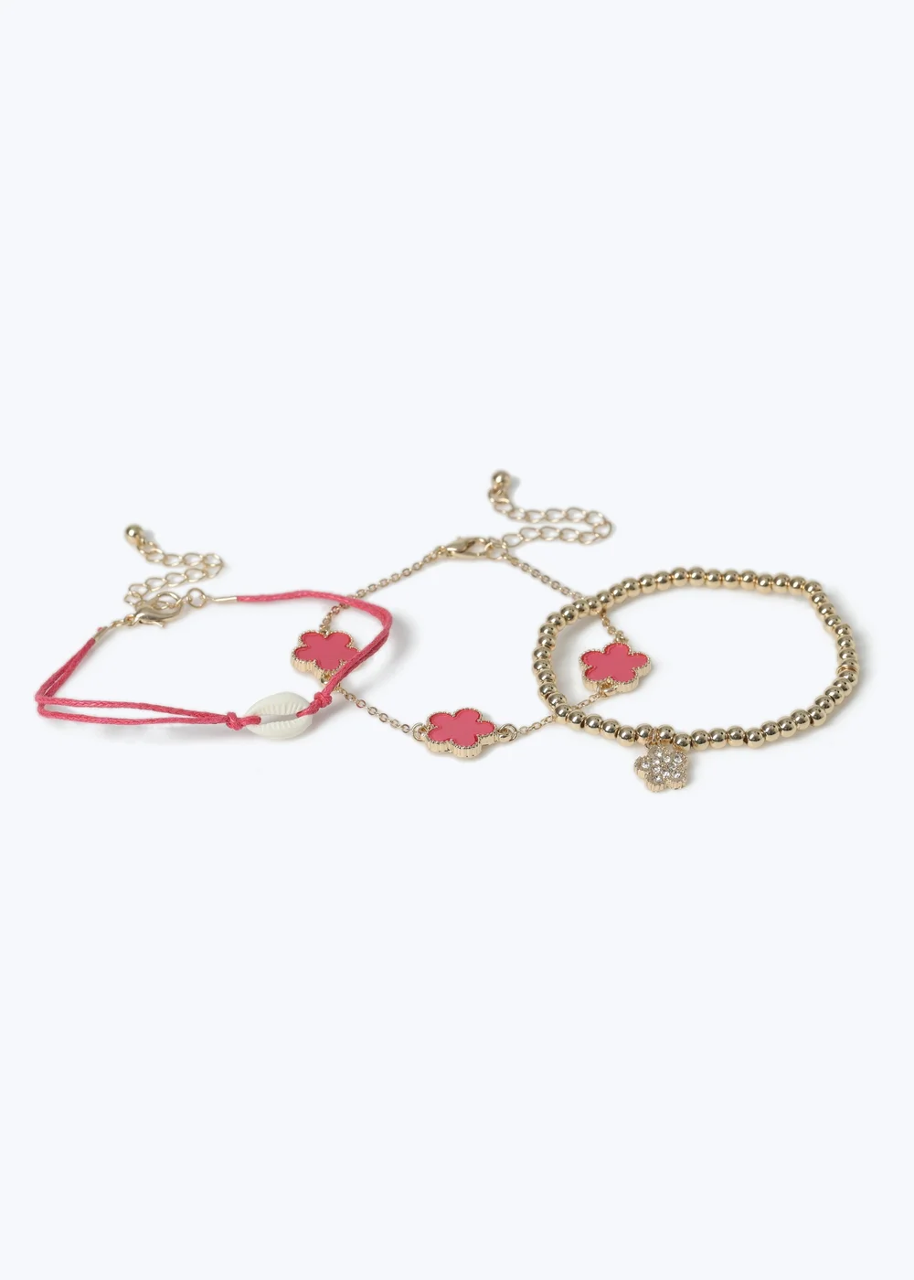 Muse Pink Seashell Wristwear Multipack - One Size Image 2