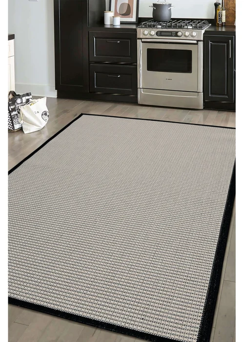 Homemaker Mono Border Rug - 120 x 170 Image 2