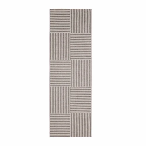 Homemaker Natural Multistripe Design Runner Rug - 67 x 200 Image 5