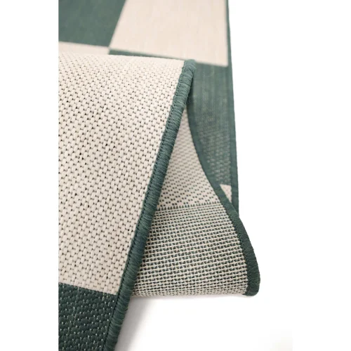 Homemaker Green Chequer Rug - 120 x 170 Image 4