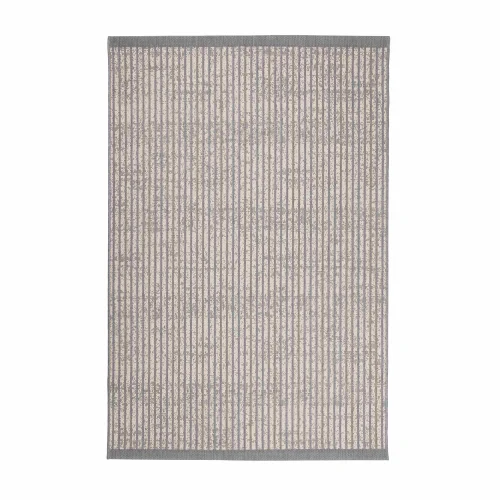 Homemaker Grey Hatch Design Rug - 67 x 200 Image 5