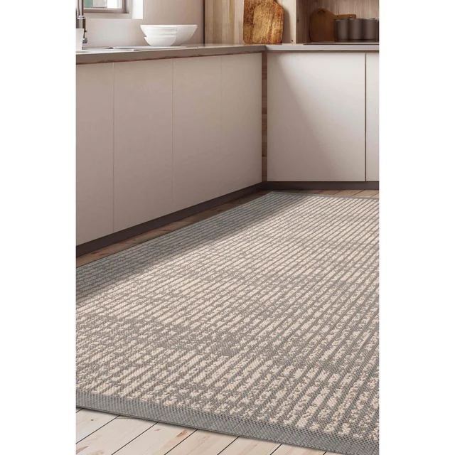 Homemaker Grey Hatch Design Rug